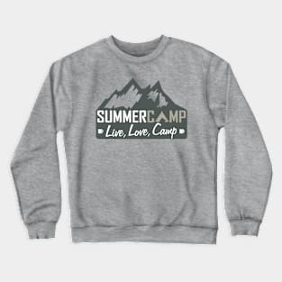 Summer Camptime Crewneck Sweatshirt